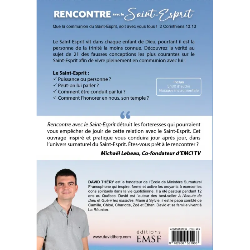 RENCONTRE AVEC LE SAINT ESPRIT