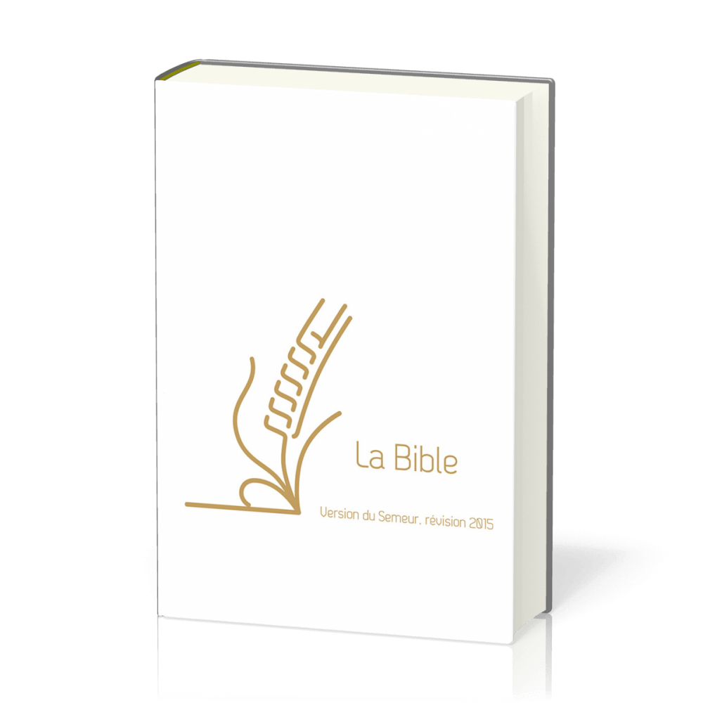 BIBLE SEMEUR 2015 LIN BLANCHE RIGIDE