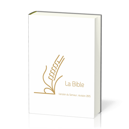 BIBLE SEMEUR 2015 LIN BLANCHE RIGIDE