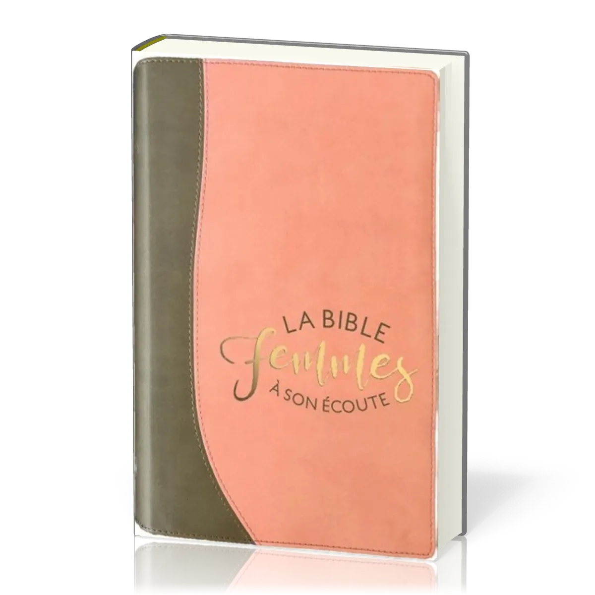 BIBLE FEMME A SON ECOUTE SOUPLE SABLE & PAMPLEMOUSSE (NVLLE EDITION)