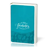 BIBLE FEMME A SON ECOUTE SOUPLE TURQUOISE ( NVLLE EDITION)
