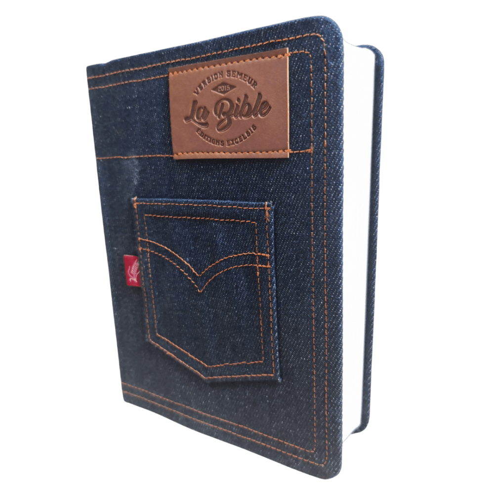 BIBLE SEMEUR 2015 SOUPLE JEANS TRANCHE BLANCHE