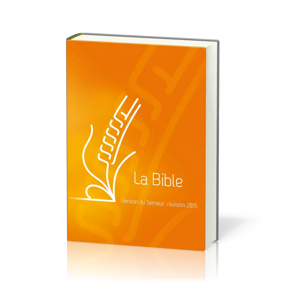 BIBLE SEMEUR 2015 ORANGE RIGIDE