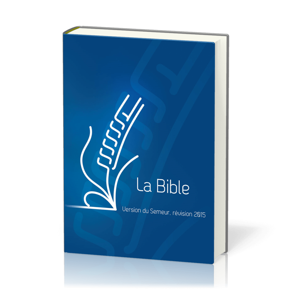 BIBLE SEMEUR 2015 BLEUE RIGIDE