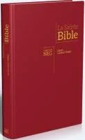 BIBLE NEG GROS CARACTERES RIGIDE GRENAT