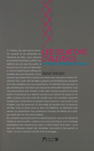 RELATIONS D'ALLIANCE (LES) - UN MANUEL D'INTEGRITE ET DE LOYAUTE