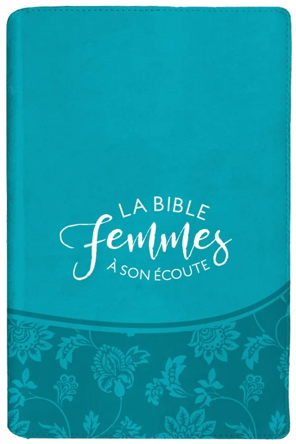 BIBLE FEMME A SON ECOUTE SOUPLE TURQUOISE ( NVLLE EDITION)