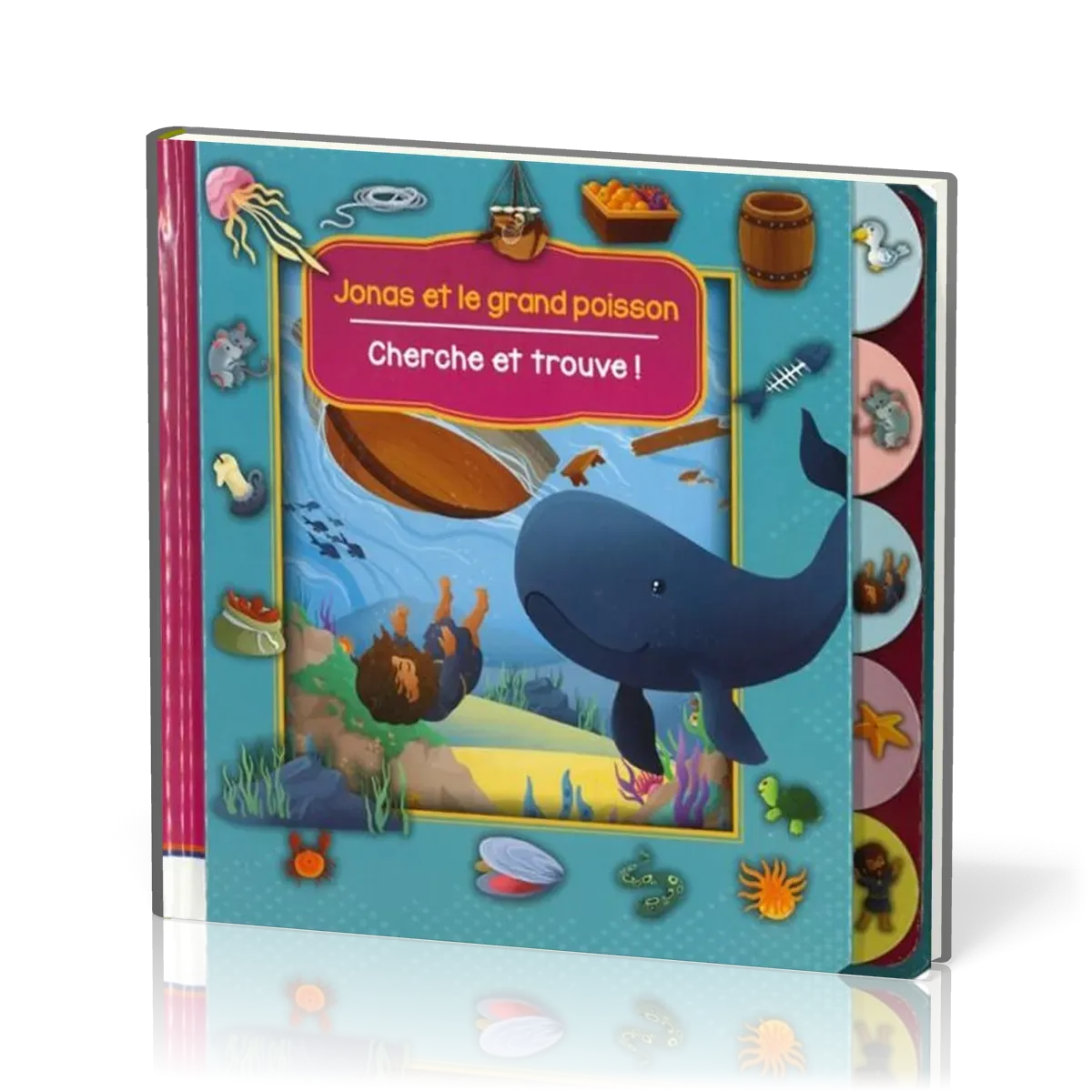 JONAS ET LE GROS POISSON - CHERCHE ET TROUVE