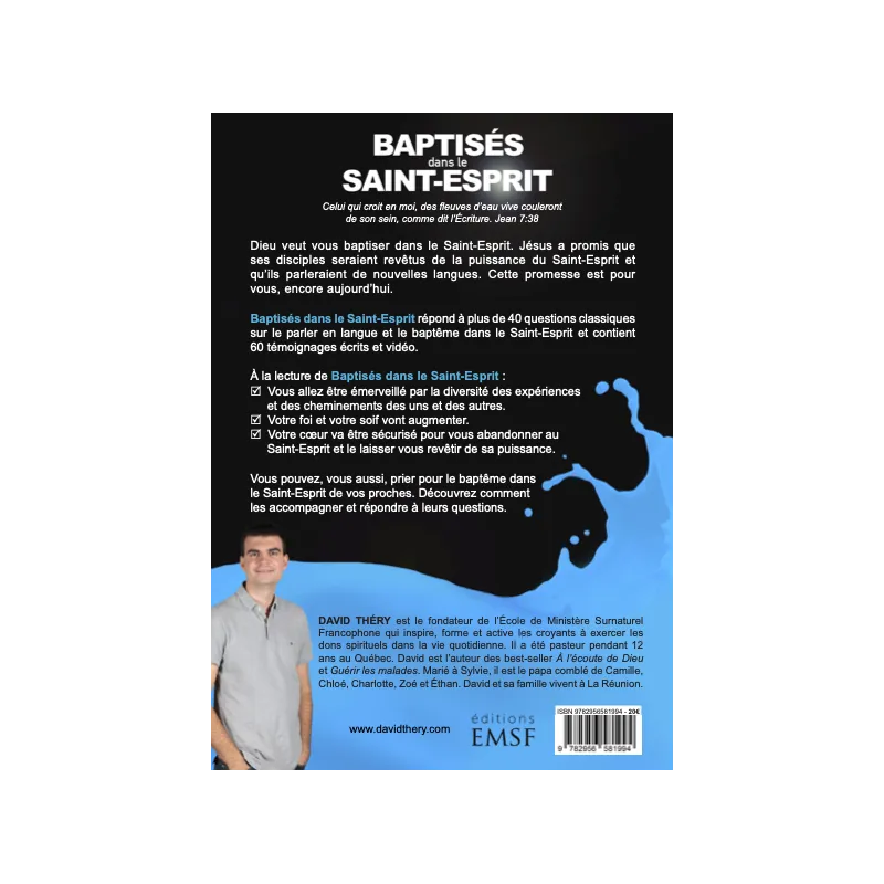 BAPTISES DANS LE SAINT ESPRIT