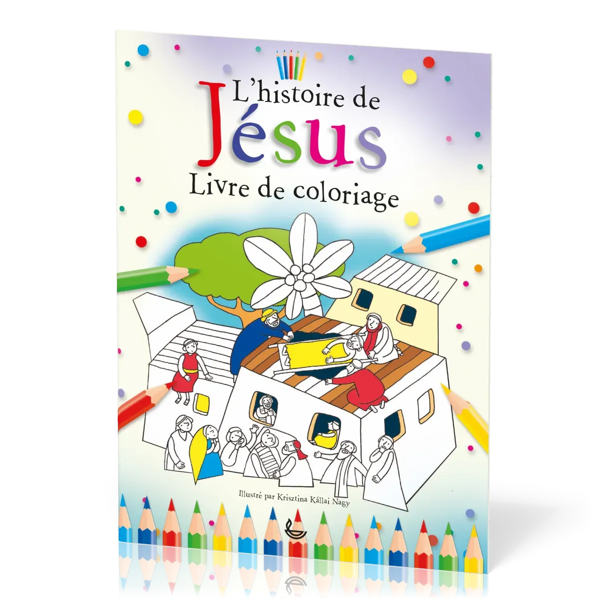 HISTOIRE DE JESUS (L') - LIVRE DE COLORIAGE