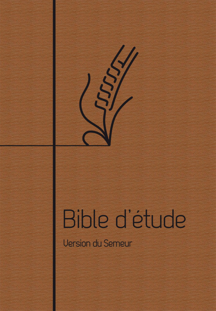 BIBLE ETUDE SEMEUR 2015 SOUPLE BRUNE