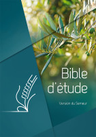 BIBLE ETUDE SEMEUR 2015 RIGIDE VERTE OLIVIER TRANCHES BLANCHES