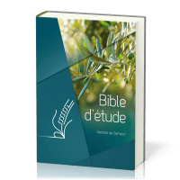 BIBLE ETUDE SEMEUR 2015 RIGIDE VERTE OLIVIER TRANCHES BLANCHES