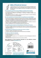 BIBLE ETUDE SEMEUR 2015 RIGIDE VERTE OLIVIER TRANCHES BLANCHES