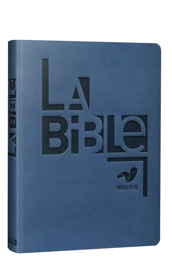 BIBLE PAROLE DE VIE PROTESTANTE MINI - CUIR NOIR FERM. ECLAIR TR. OR