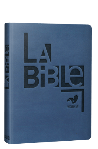 BIBLE PAROLE DE VIE PROTESTANTE MINI - CUIR NOIR FERM. ECLAIR TR. OR