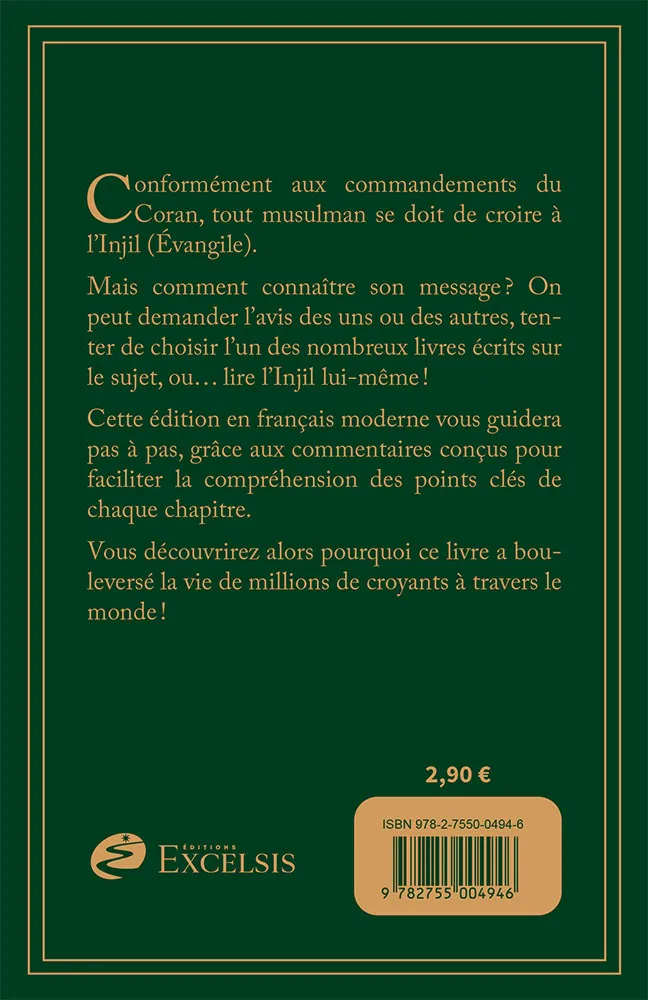 INJIL DE JESUS LE MESSIE (L') - LIVRE PREMIER SELON MATTHIEU AVEC NOTES EXPLICATIVES